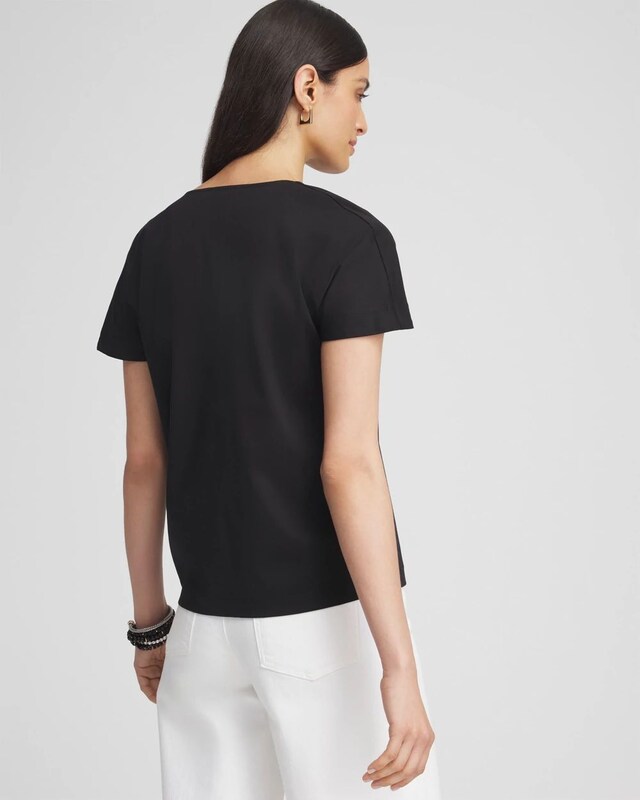 Tuck Detail Tee - image 3